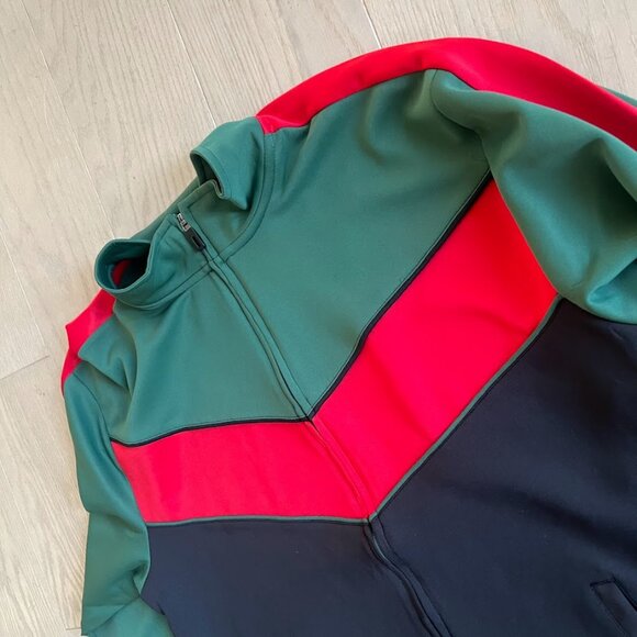 Track Suit Jacket Brand New with Tags 12 AM Nation Red Green Black 2XL - Picture 7 of 11